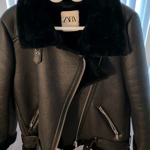 Zara leather Jacket